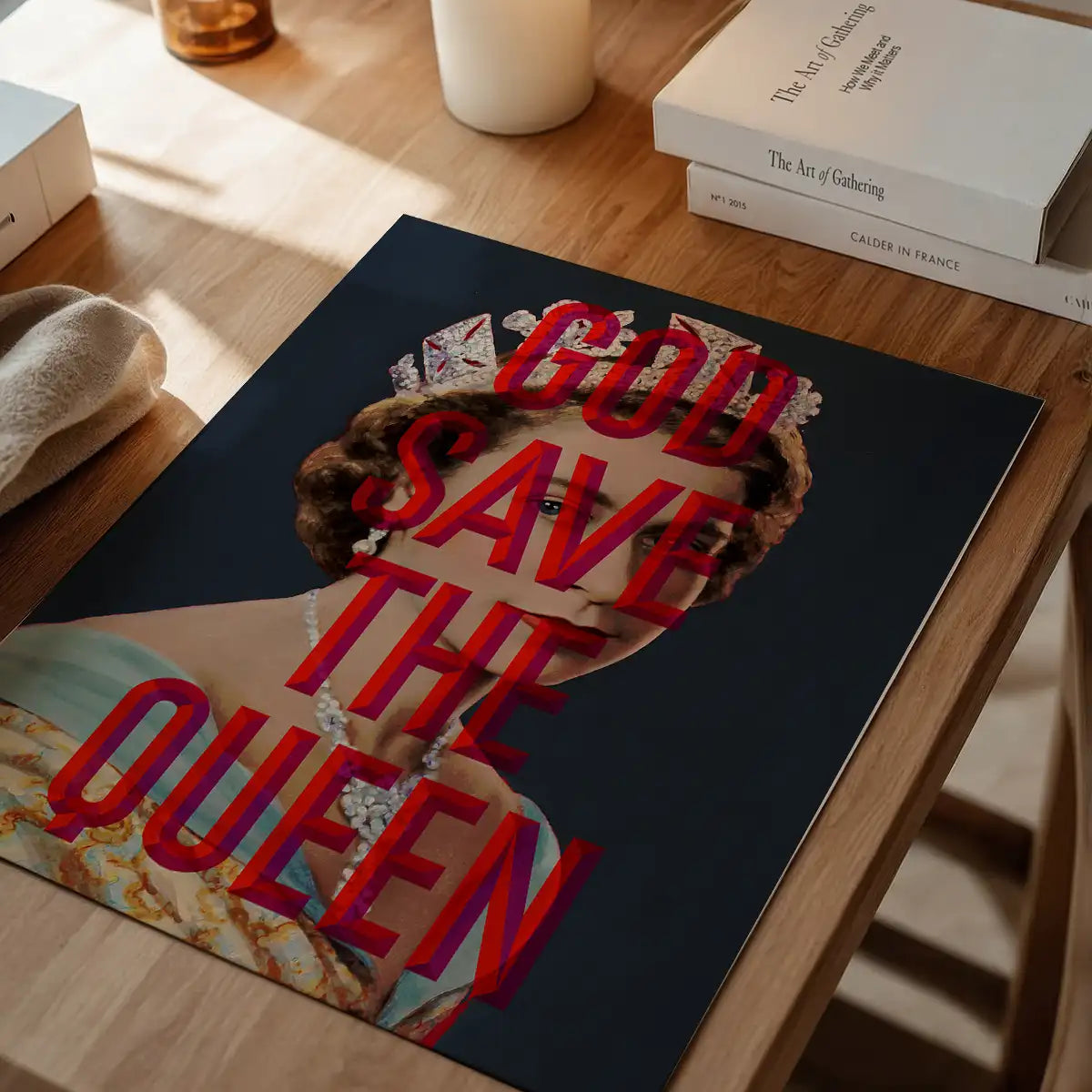 God Save The Queen Jubilee Print