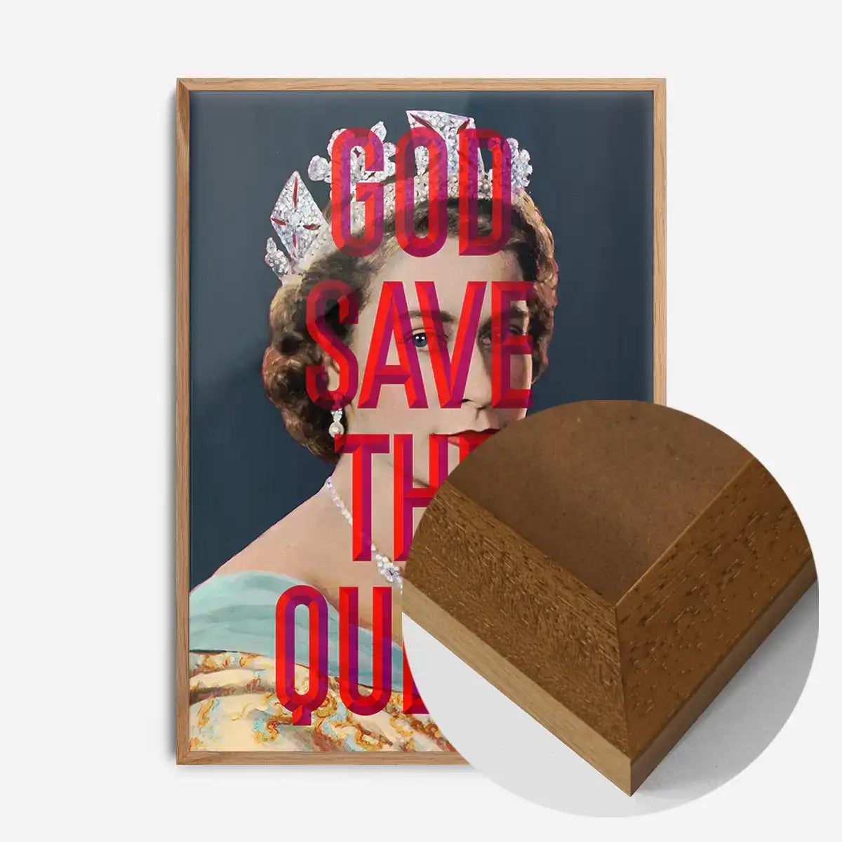God Save The Queen Jubilee Print