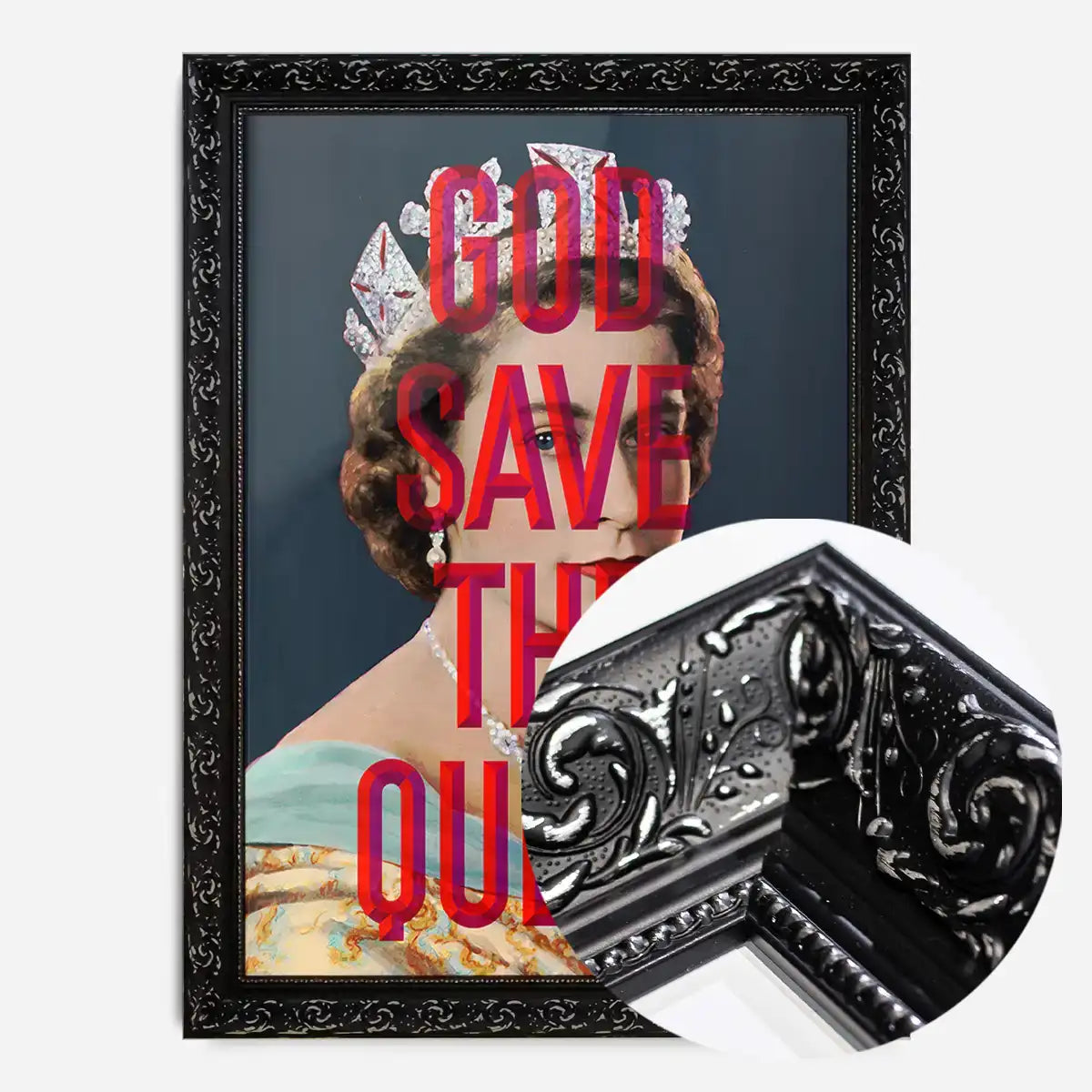 God Save The Queen Jubilee Print – InkAndDrop