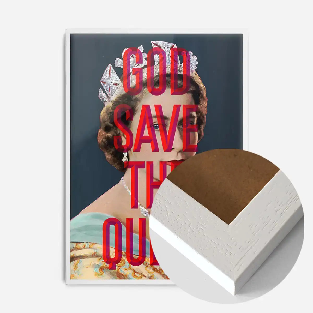 God Save The Queen Jubilee Print – InkAndDrop