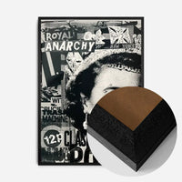 Royal Anarchy Queen Elizabeth Punk Poster