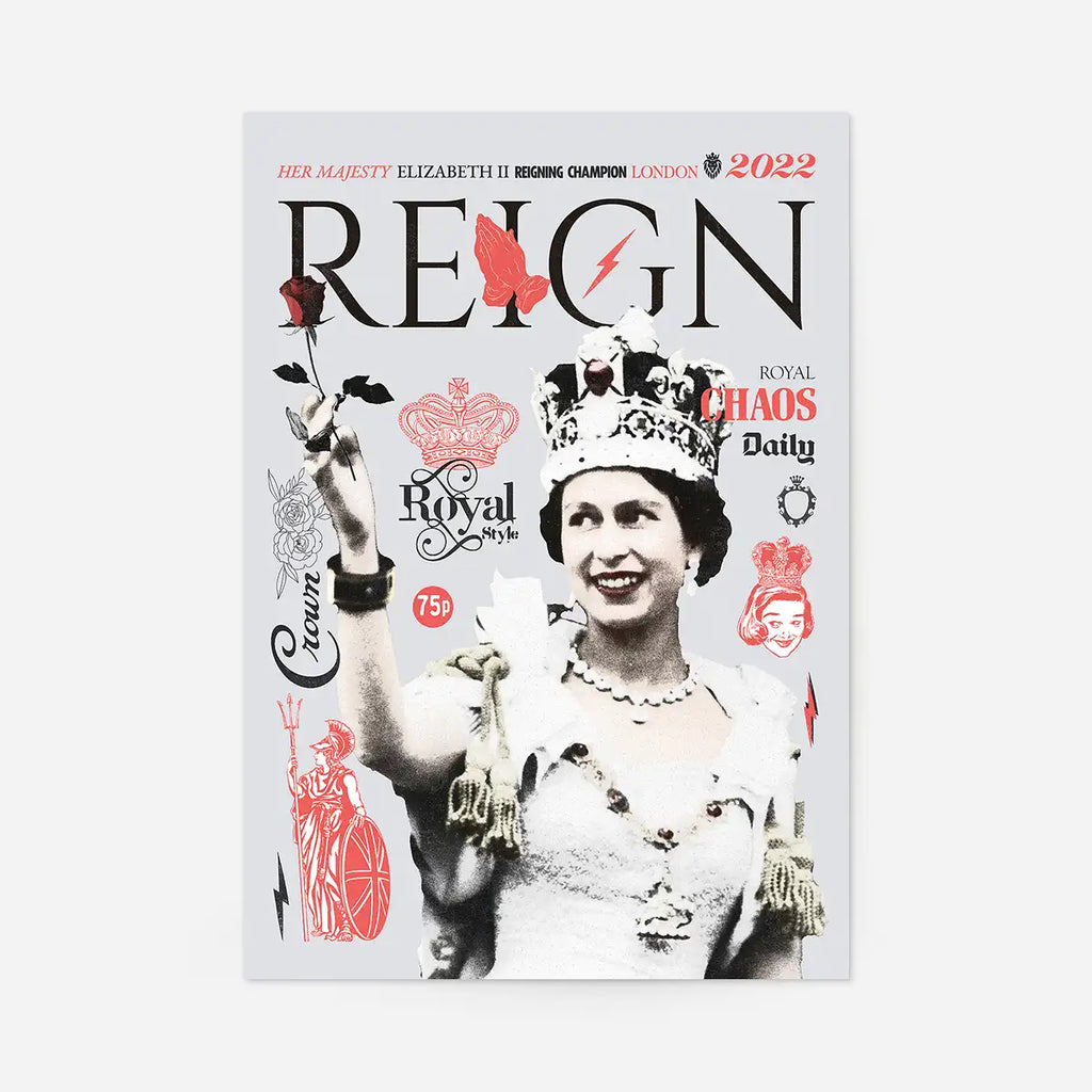 Reign Queen Elizabeth Jubilee Magazine Cover