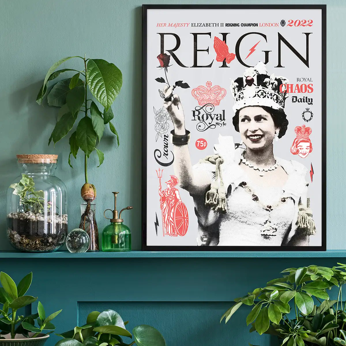 Reign Queen Elizabeth Platinum Jubilee Magazine Cover