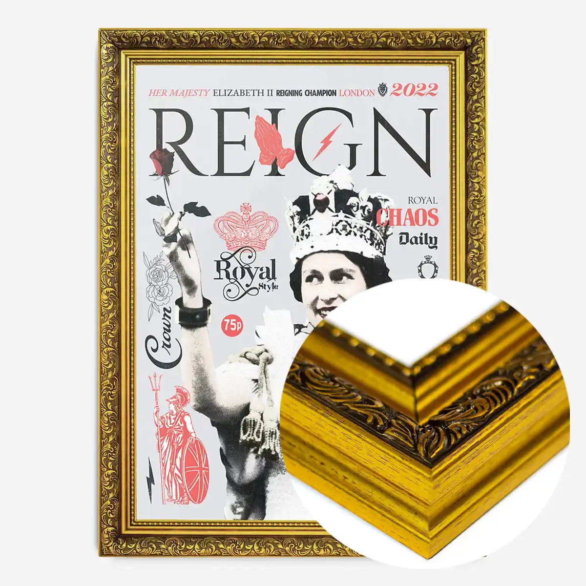 Reign Queen Elizabeth Platinum Jubilee Magazine Cover