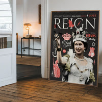 Reign Queen Elizabeth Platinum Jubilee Magazine Cover Dark