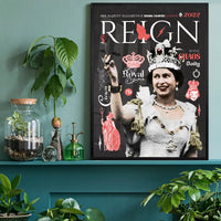 Reign Queen Elizabeth Platinum Jubilee Magazine Cover Dark