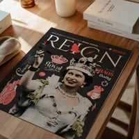 Reign Queen Elizabeth Platinum Jubilee Magazine Cover Dark