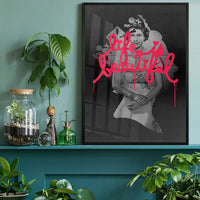 Queen Elizabeth II Life is Beautiful Print