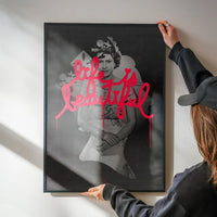 Queen Elizabeth II Life is Beautiful Print