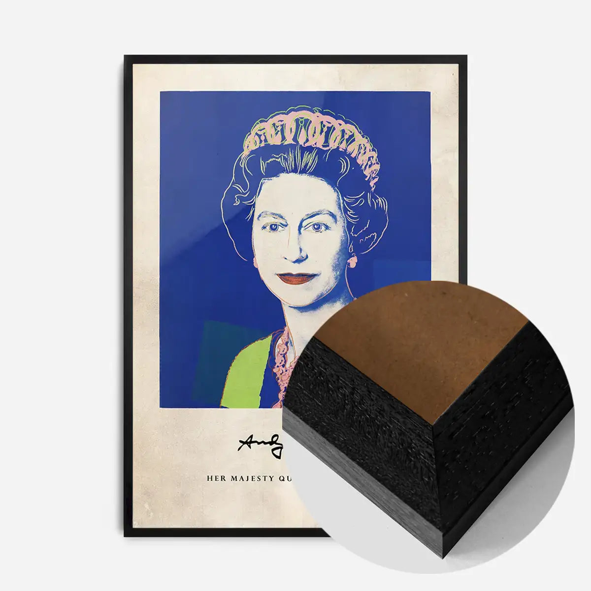 Andy Warhol Queen Elizabeth Poster Print