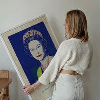 Andy Warhol Queen Elizabeth Poster Print