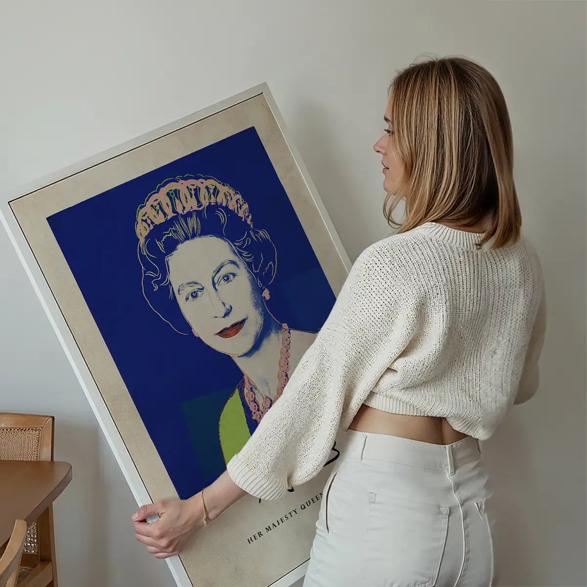 Andy Warhol Queen Elizabeth Poster Print