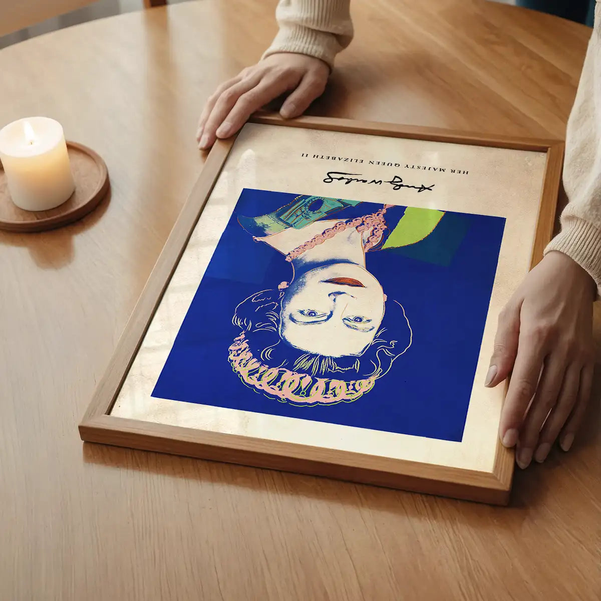 Andy Warhol Queen Elizabeth Poster Print