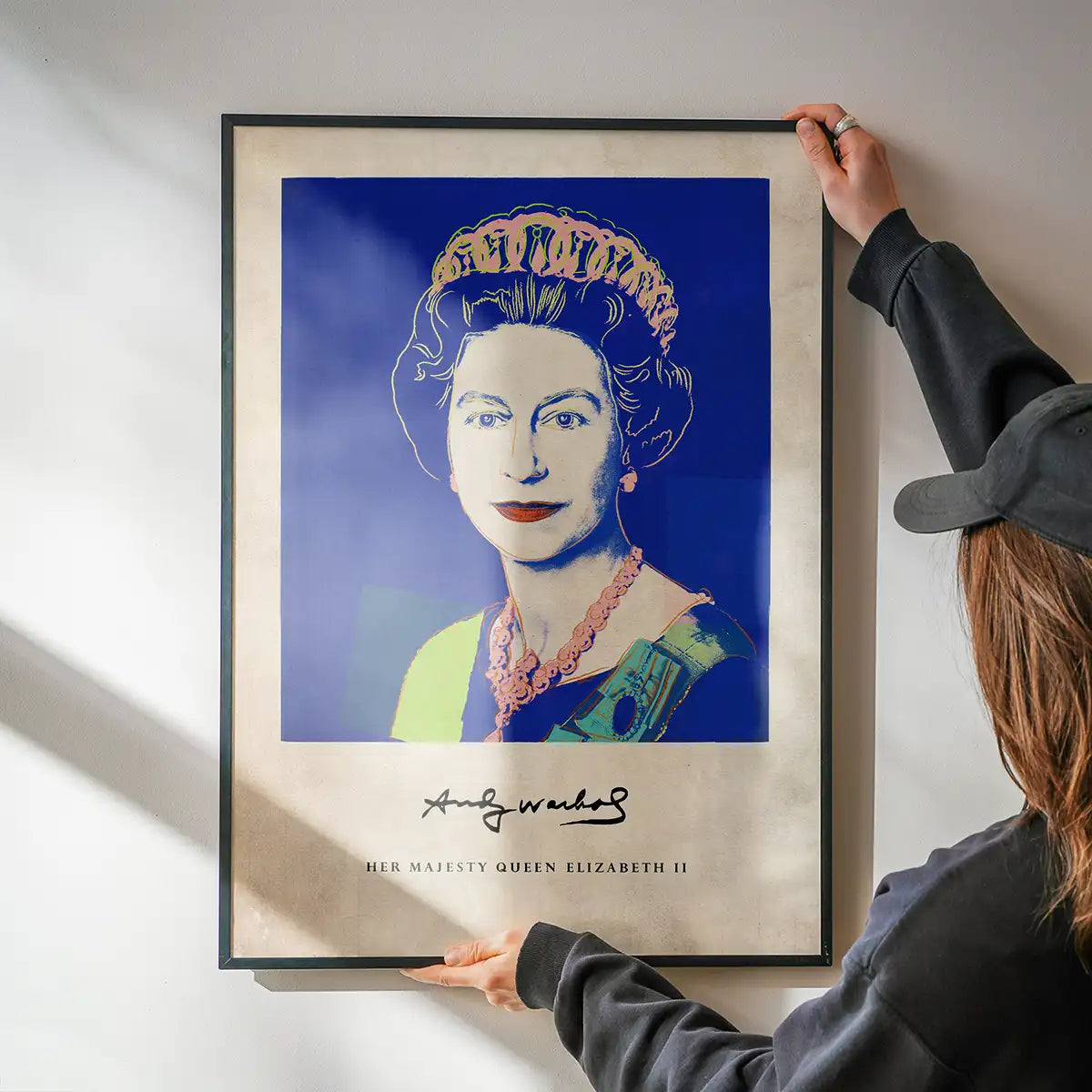 Andy Warhol Queen Elizabeth Poster Print