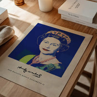 Andy Warhol Queen Elizabeth Poster Print