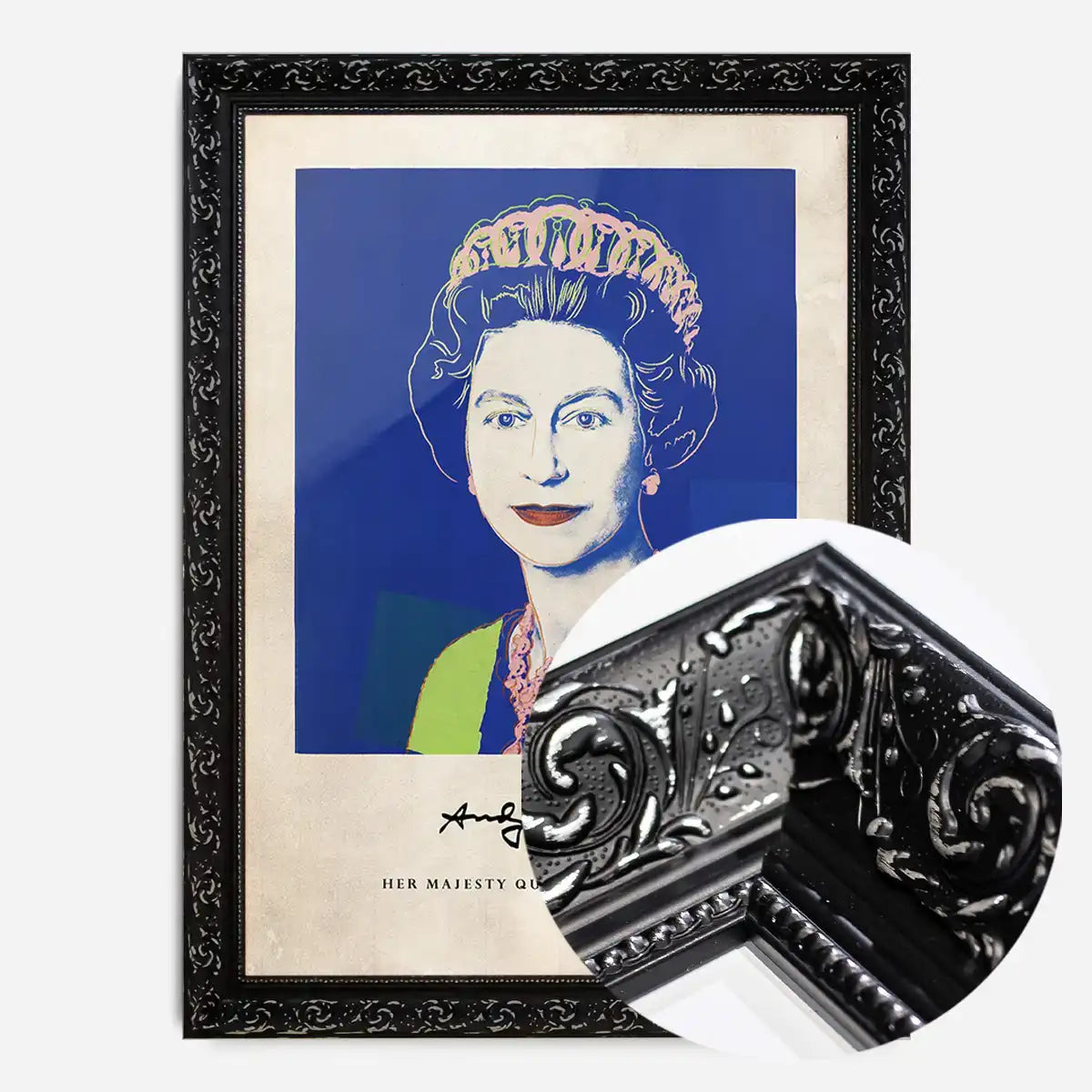 Andy Warhol Queen Elizabeth Poster Print