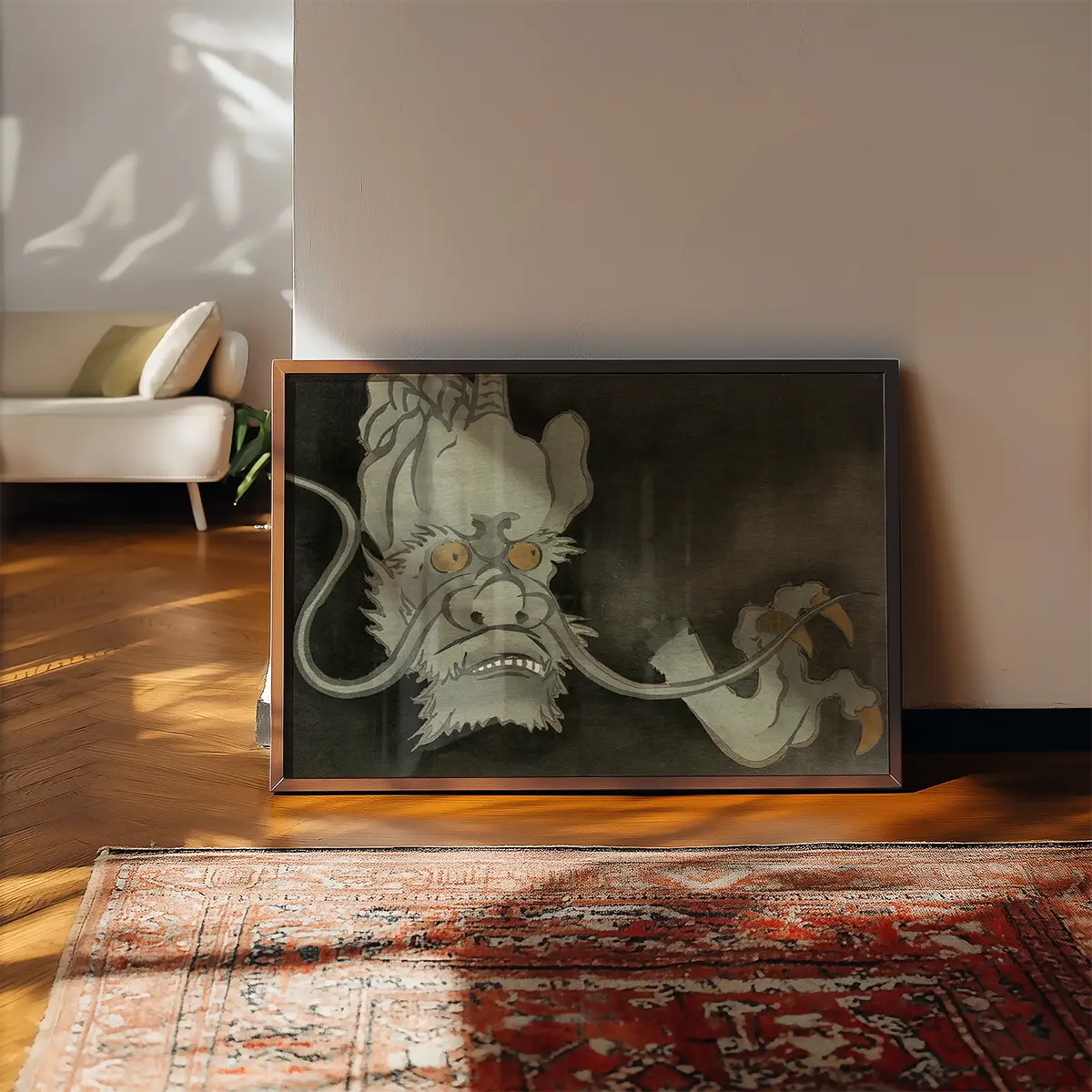 Dragon Art Print by Kamisaka Sekka