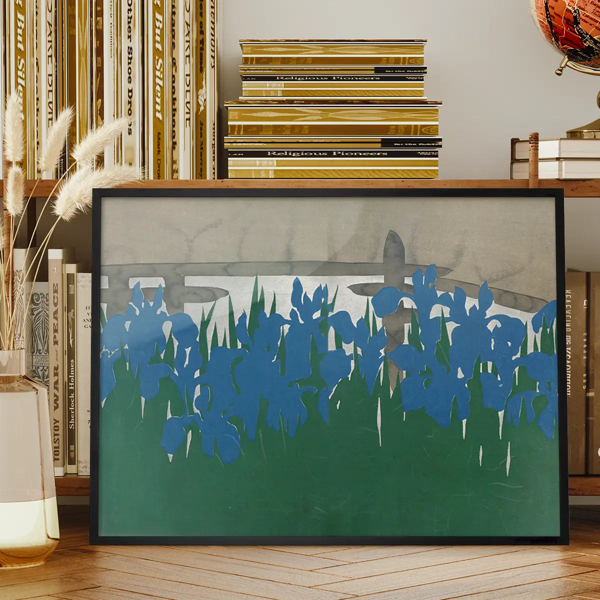 Bridges Art Print by Kamisaka Sekka