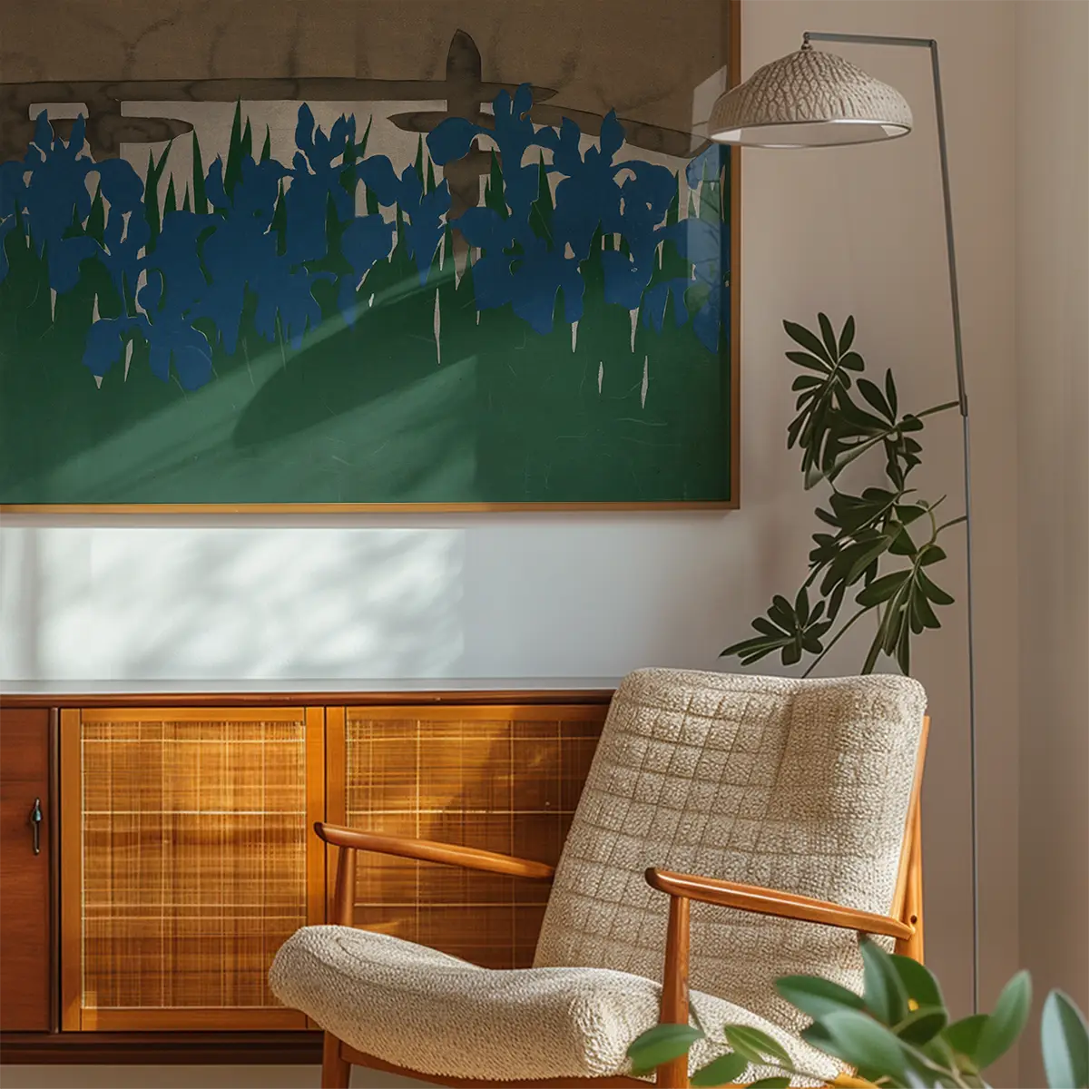 Bridges Art Print by Kamisaka Sekka