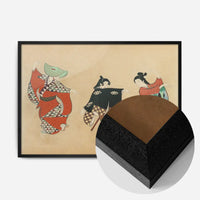 Dancing Art Print by Kamisaka Sekka