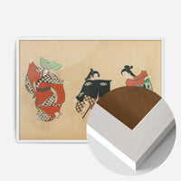 Dancing Art Print by Kamisaka Sekka