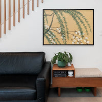 Willow and Cherry Art Print by Kamisaka Sekka