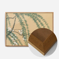 Willow and Cherry Art Print by Kamisaka Sekka