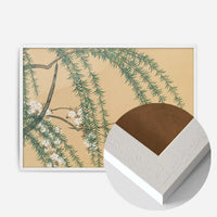 Willow and Cherry Art Print by Kamisaka Sekka