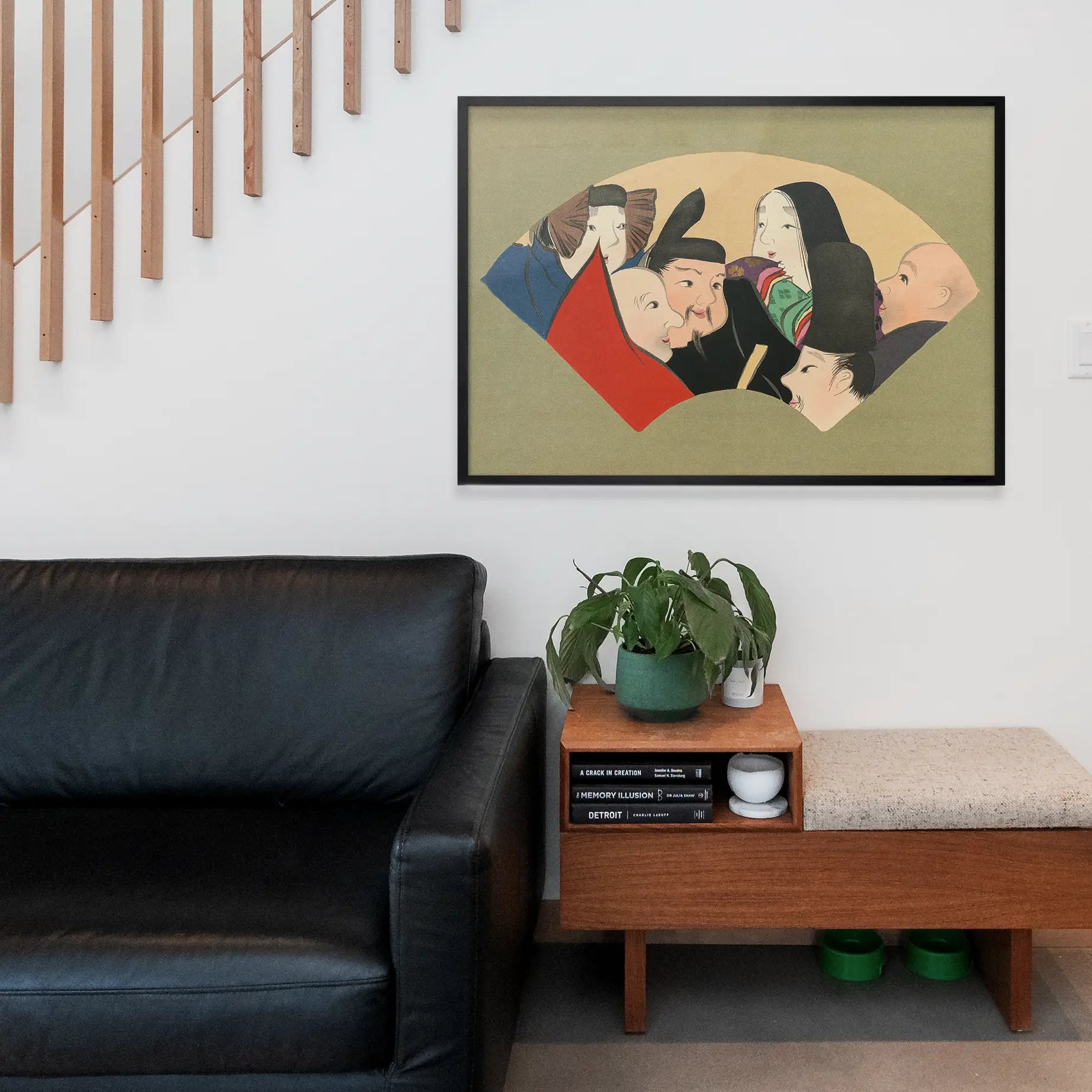 Six Poetic Immortals Art Print by Kamisaka Sekka