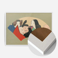 Six Poetic Immortals Art Print by Kamisaka Sekka