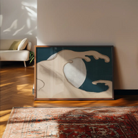 Rising Waves Art Print by Kamisaka Sekka