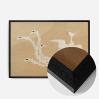 White Phoenix Art Print by Kamisaka Sekka