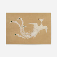 White Phoenix Art Print by Kamisaka Sekka