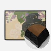 Chrysanthemum and Paulownia Art Print by Kamisaka Sekka