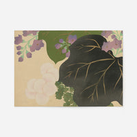 Chrysanthemum and Paulownia Art Print by Kamisaka Sekka