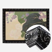 Chrysanthemum and Paulownia Art Print by Kamisaka Sekka