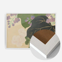 Chrysanthemum and Paulownia Art Print by Kamisaka Sekka