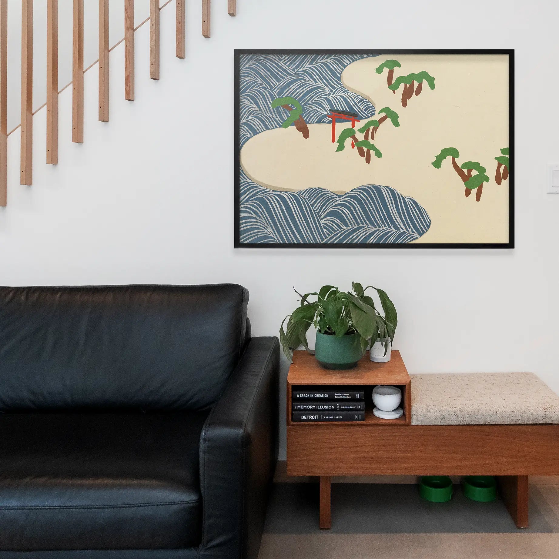 Suminoe Art Print by Kamisaka Sekka