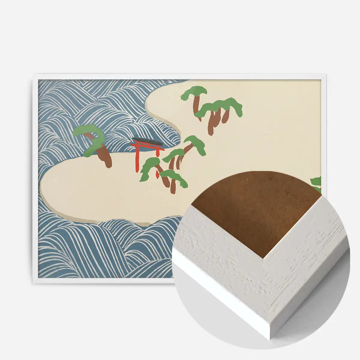 Suminoe Art Print by Kamisaka Sekka