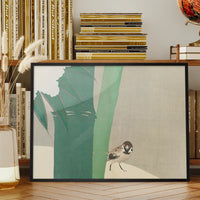 Bamboo in Snow Art Print by Kamisaka Sekka
