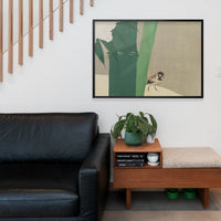 Bamboo in Snow Art Print by Kamisaka Sekka