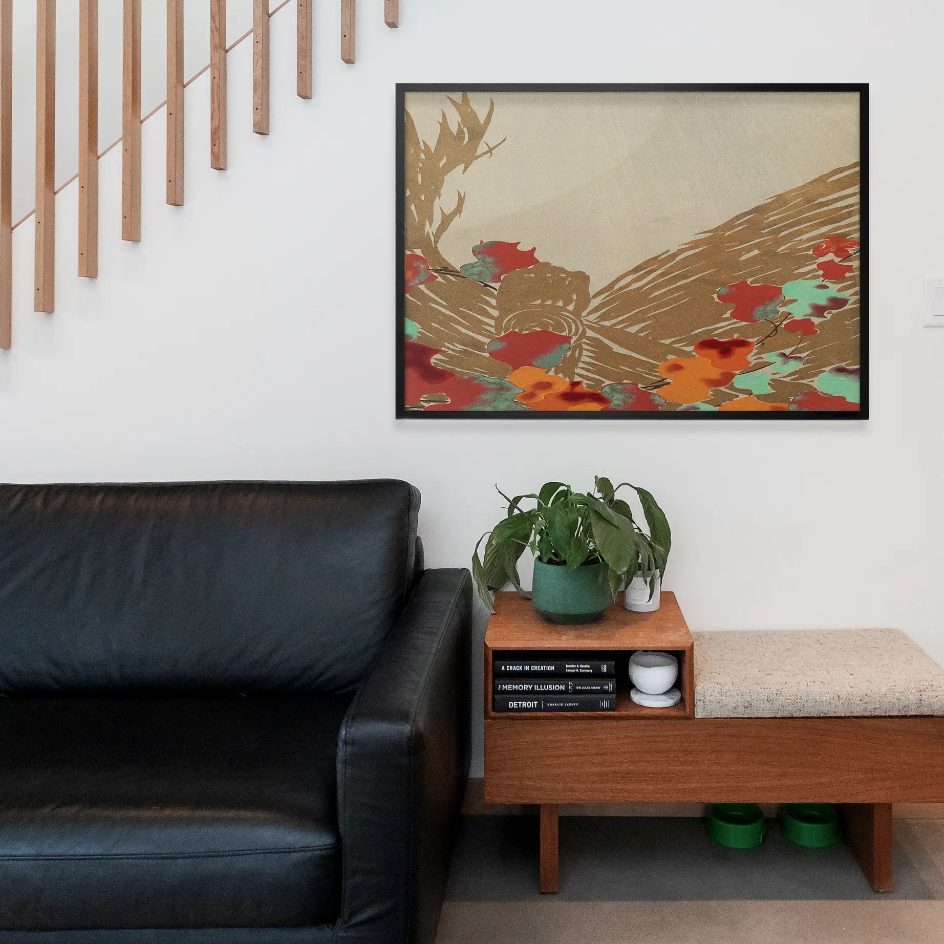 Ivy Art Print by Kamisaka Sekka