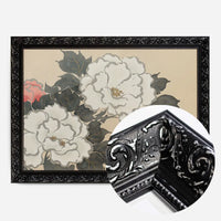 Peonies Art Print by Kamisaka Sekka