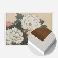 Peonies Art Print by Kamisaka Sekka