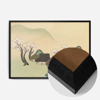 Farming Village in Spring Art Print by Kamisaka Sekka