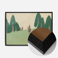 Black Wood Frame