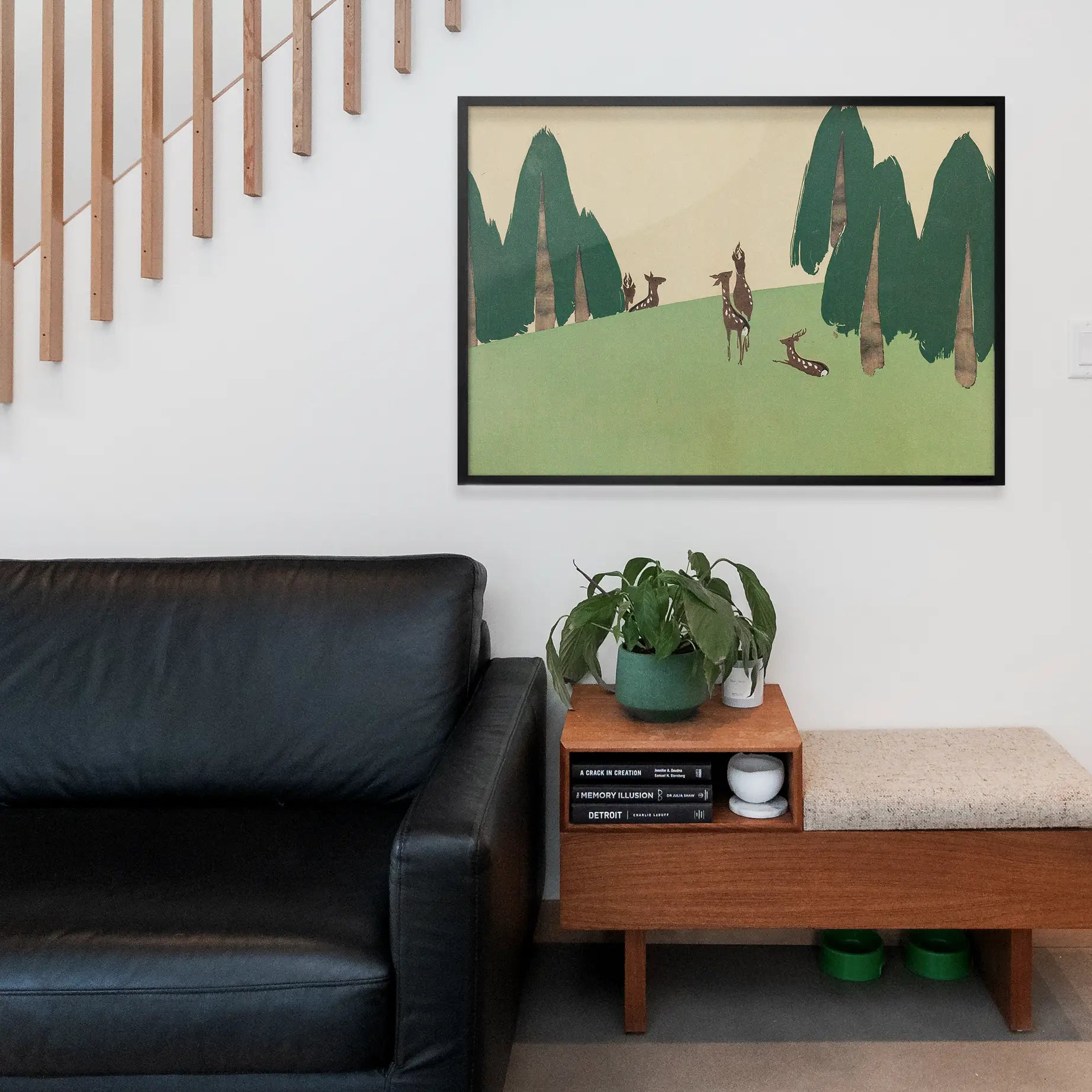 Kasuga Plain Art Print by Kamisaka Sekka