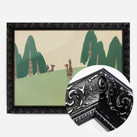 Kasuga Plain Art Print by Kamisaka Sekka