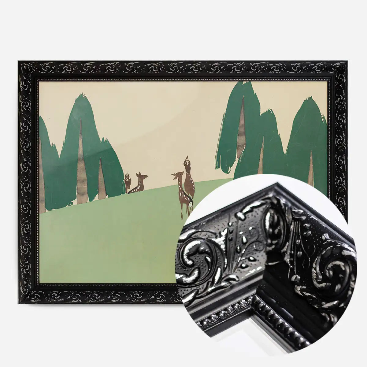 Kasuga Plain Art Print by Kamisaka Sekka