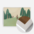 White Wood Frame